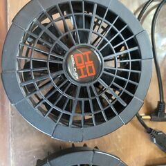 空調服(4L)ファン・バッテリーセット【中古】の画像