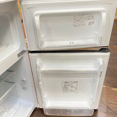 ジ366/ Hisense ハイセンス HR-B95A 2ドア 冷凍冷蔵庫 93L 2019年 一人暮らし ホワイトの画像