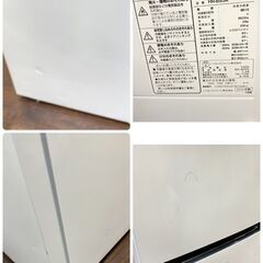 ジ366/ Hisense ハイセンス HR-B95A 2ドア 冷凍冷蔵庫 93L 2019年 一人暮らし ホワイトの画像