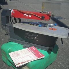 日立　卓上糸のこ盤　FCW40　古いですがほぼ新品？？　完動品ですの画像