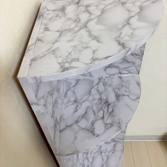 大理石調　棚　DIYの画像