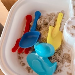 キネティックサンド 家で砂遊び  おもちゃ 自宅砂場の画像