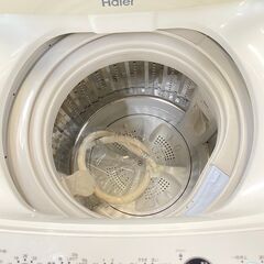 ジ367/ Haier ハイアール 全自動電気洗濯機 4.5kg JW-C45A 2018年製 簡易乾燥 風乾燥の画像