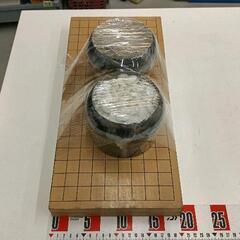 0816-051 囲碁セット　折りたたみ盤,碁石の画像