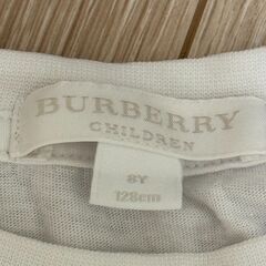 BURBERRY CHILDREN Tシャツ 8Y (128cm) ホワイトの画像