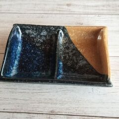 天ぷらセットの瀬戸物の画像