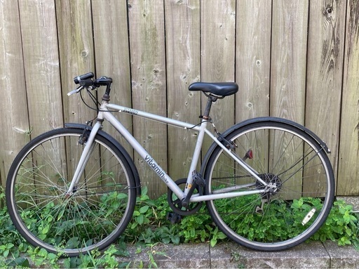 クロスバイク　パンクなし　ブレーキ難あり