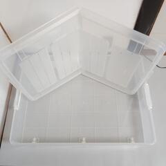 超美品！キャスター付きベッド下収納の画像