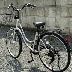 自転車　26インチ　ほぼ新品　　の画像