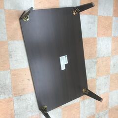 【ジャングルジャングル石川金沢店】ニトリ ローテーブル 折りたたみ式 茶 W120×D75×H32.4 クリーニング済み												の画像