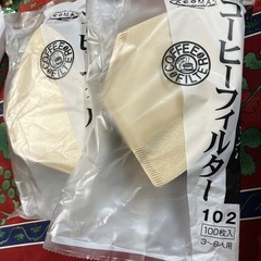 コーヒーフィルターの画像