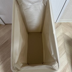 スリム　ランドリーボックス　洗濯カゴの画像