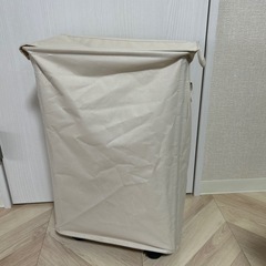 スリム　ランドリーボックス　洗濯カゴの画像