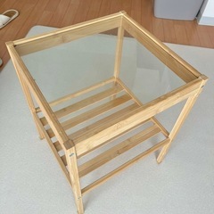 IKEA　サイドテーブル　NESNA ネスナ　の画像