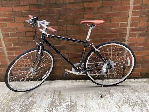 クロスバイク　COOSA ブラック