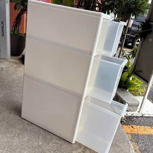 リユースのサカイ栃木店☆ジモティ割あり☆ 食器棚 ブラウン W56.5×D29
