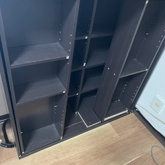 シューズラック　靴棚　本棚の画像