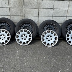 HR34スカイライン純正ホイールタイヤセット　15インチの画像