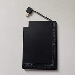 モバイル バッテリー 薄型 4mm 57.7gの画像