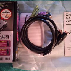 【未使用・長期保管品】パソコン自動切替器　SW-KVM2DXNの画像