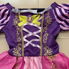 ラプンツェル風ドレスの画像