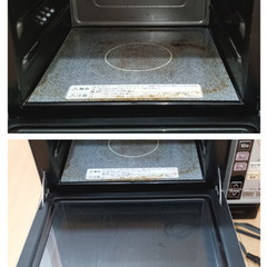 ジャンク　日立　電子レンジ　部品取り　動かないの画像