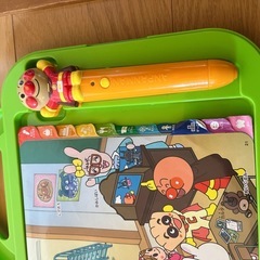 アンパンマン 知育玩具 おしゃべりいっぱいことばずかんの画像