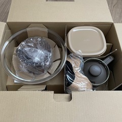 耐熱ガラス製食器7点セットの画像