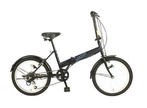 新品未組立 VERDIA ヴェルディア 20インチ 6段変速 ブラック 折り畳み自転車 おりたたみ 自転車 ☆札幌市 白石店