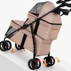 新品未使用ペットカートの画像
