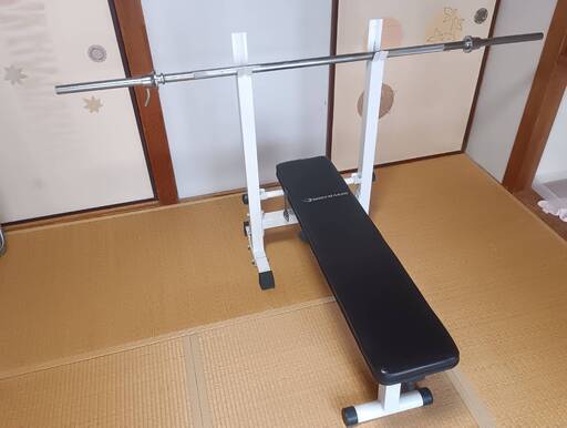 【最終値下げ・早いもの勝ち】ベンチプレス ダンベル＋プレート付き