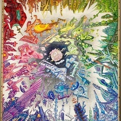 【特大】F100号　色鉛筆絵画の画像