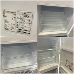 2022年製 配送無料 MAXZEN 冷凍冷蔵庫 117㍑ 日時指定可能です♬の画像