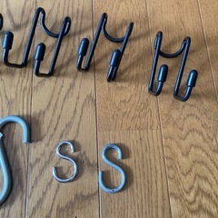 ダブルタイプのフック　S字フック　まとめ売りの画像