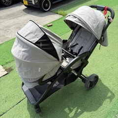 2人乗りベビーカーの画像