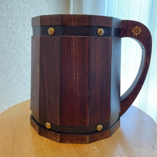 モンスターハンター ワールド木樽ジョッキ 国産 未使用品 2.8リットル