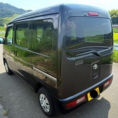 綺麗！走行8万㌔！車検8年11月⭐︎28年TOYOTA PIXUSバンcruise！フルセグTVナビBluetoothETCキーレスパワーウィンドウ付！経済的4ナンバー貨物！上級グレードすぐ乗れますの画像