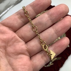 プラダ　PRADA エナメル　メタル　ネックレスの画像