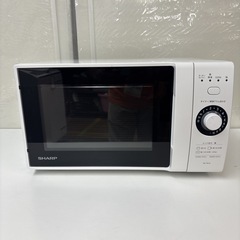I309 🌈 2023年製の美品♪ SHARP 電子レンジ（650Ｗ） ⭐ 動作確認済 ⭐ クリーニング済の画像