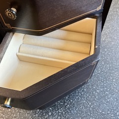 ☆値下げ☆K2508-177 オルゴール付き ジュエリーボックス 昭和レトロ キズ汚れ有りの画像