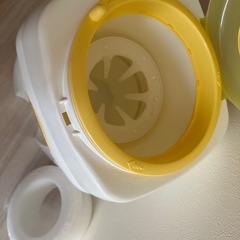 おむつポット　ゴミ箱　未開封カートリッジ付きの画像