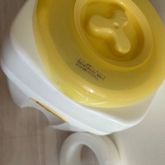 おむつポット　ゴミ箱　未開封カートリッジ付きの画像