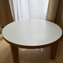 こたつテーブル　円形（直径70cm）の画像