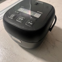 急募！TIGER 炊飯器　黒の画像