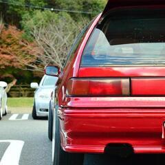 シビックEF-9　全塗装済みキャンディーレッドの画像