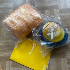 【未使用】バランスボール　フィットネスボールの画像