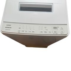 ★2022年製★美品 中古★日立 7kg 洗浄力と節水の「ビートウォッシュ」ナイアガラビート洗浄!! 洗濯機【BW-G70H-W】の画像