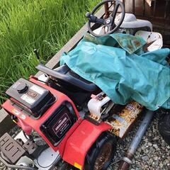 ジャンク乗車型草刈機の画像