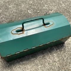 ビンテージ　工具箱の画像