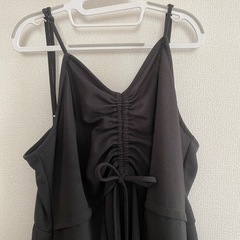 【まとめ割します】しまむら　キャミワンピース　ロング　XLの画像
